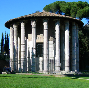 Fig. 6: Temple of Vesta, Rome