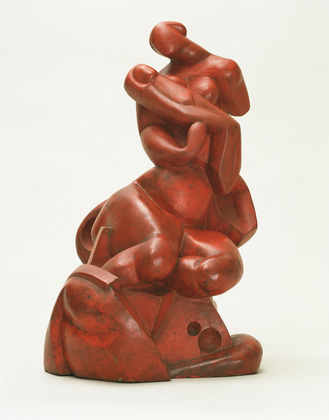 A. Archipenko, Madonna of the Rocks, 1912, Painted plaster, The Museum of Modern Art, New York. Gift of Frances Archipenko Gray and Perls Galleries