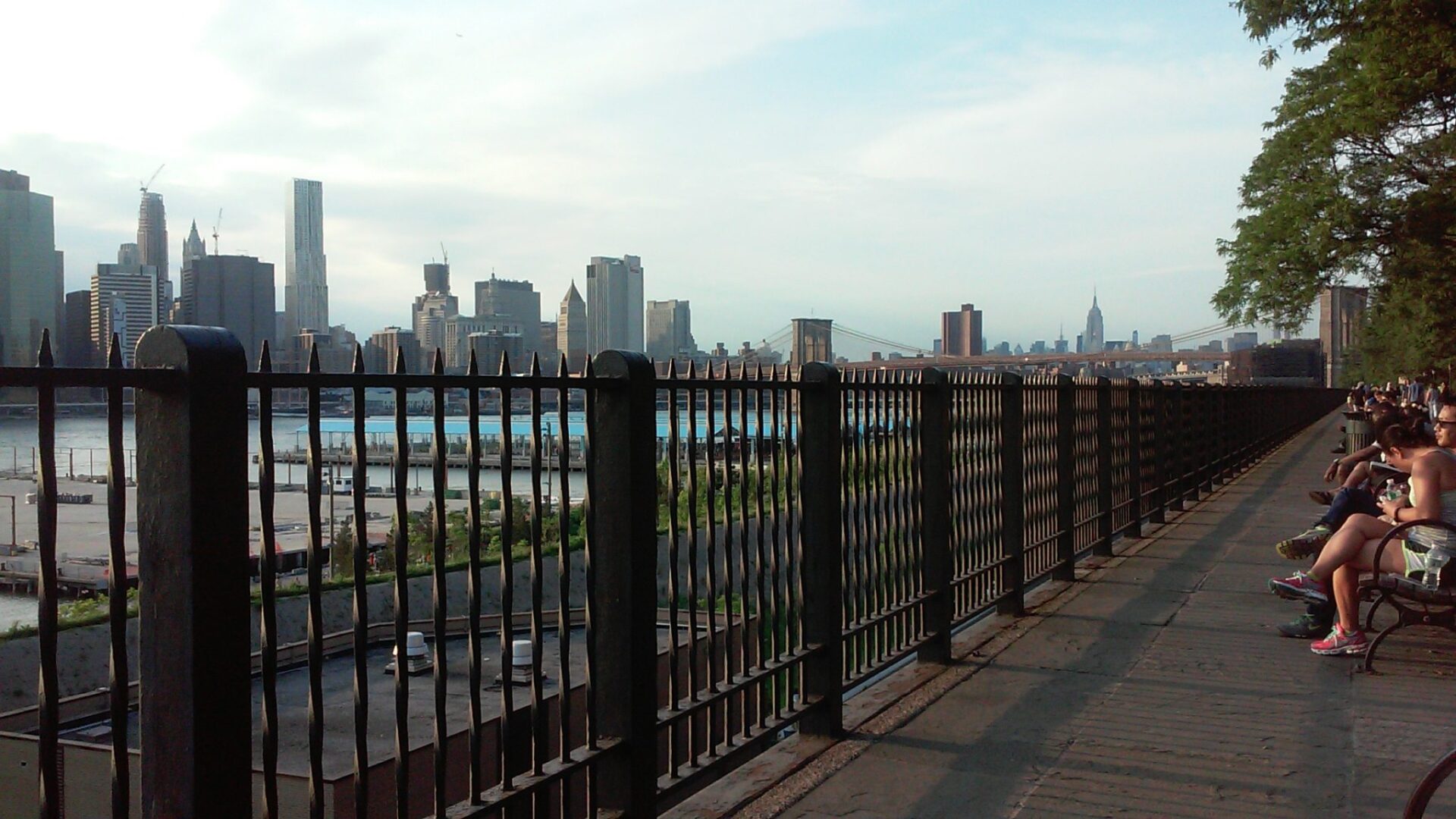 The Brooklyn Heights Promenade. Photo: Ilaria M. P. Barzaghi.