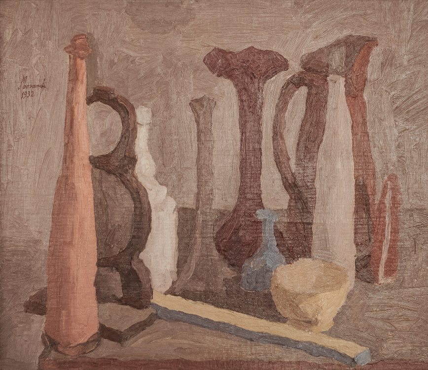 Giorgio Morandi, Still Life, 1932 (Vitali 170); Galleria d'Arte Moderna, Rome. (c) 2015 Artists Rights Society (ARS), New York / SIAE, Rome.