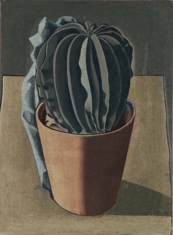 Il cactus/Autoritratto (The Cactus/Self-Portrait), front, 1917/1919 (Private Collection). 